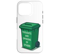Contenedor Verde para Opiniones y Sentencias Carcasa para iPhone 16 Pro