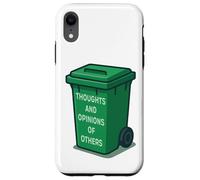 Contenedor Verde para Opiniones y Sentencias Carcasa para iPhone XR