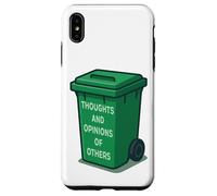 Contenedor Verde para Opiniones y Sentencias Carcasa para iPhone XS MAX