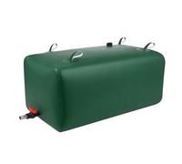 Contenedores Almacenamiento Vejiga Agua Bolsa Material de PVC Reforzado Apto para El Transporte y Almacenamiento de Agua Plegable Verde(200 * 100 * 100CM2000L)