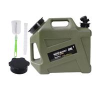 Contenedores de agua de camping - Contenedores para la conservación de agua | Gran depósito de agua | Depósito de agua de camping | Almacenamiento de agua de 12 litros con grifo
