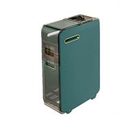 Contenedores de almacenamiento apilables, gabinete de baño pequeño para espacios limitados, almacenamiento sobre el inodoro, solución de almacenamiento en esquina para una nización eficiente del hogar