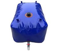 Contenedores de Almacenamiento de Agua de 29 a 1320 galones, Tanque de Agua portátil Plegable, Bolsa de Agua Blanda de Gran Capacidad for Resistencia a la sequía(Blue,2x1x0.5m/1000L/264.2gal)