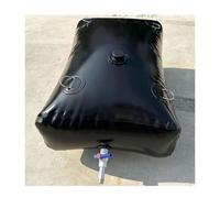 Contenedores de Almacenamiento de Agua de Gran Capacidad de 75 a 6000 L, Bolsa Blanda Plegable portátil de Color Negro para Resistencia a la sequía, prevención de Incendios y Agua