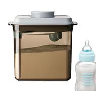 Contenedores de almacenamiento de fórmulas, contenedor hermético de 1700 ml, dispensador de viaje de 5,94 x 4,76 x 6,26 pulgadas para la familia, contenedor de alimentos con tapa a prueba de fugas, ac