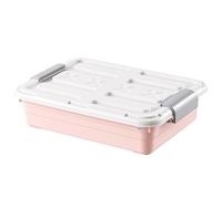 Contenedores de almacenamiento debajo de la cama | Bajo Cama Contenedores Con Casteros-Ahorro de Espacio Fuerte Impuestos Organización Con Doble Apertura Para Ropa De Ropa