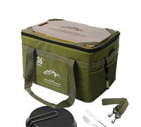 Contenedores De Almacenamiento para Camping,Organizador Impermeable de Almacenamiento para Camping | de Organización Prácticos de 36 litros para Cocina Automóvil Viajes Dormitorios Playa Picnic