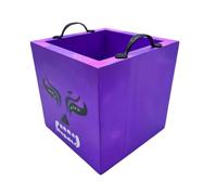 Contenedores de caramelos de madera - Cajas favoritas para fiestas de Halloween | Caja de tratamiento cuadrada para aulas de vacaciones, reunión familiar, evento para el hogar, truco infantil o