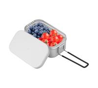 Contenedores de lonchera: pliegues para una rigidez estructural mejorada. La estructura de distribución de carga elimina el riesgo de deformación con el tiempo y procesa la de aluminio