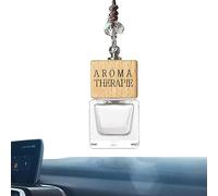 Contenedores de perfume para automóvil, recipientes difusores de vidrio recargables vacíos | Adornos interiores de automóviles para coche, dormitorio, sala de estar, mochila escolar, baño, aula Exbert