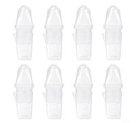 Contenedores de propagación con cúpula de humedad ajustable y puerto de llenado lateral para un desarrollo de raíces sin estrés (8 piezas)