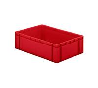 Recipiente apilable en euroformato, paredes y fondo cerrados L x A x H 600 x 400 x 175 mm