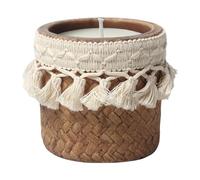 Contenedores para velas, vacíos de gran apertura, decoración de interiores, decoraciones para hacer velas en frascos, para estanterías, chimenea, cocina, salón, oficina, cuarto de baño, hotel boda