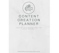 Content Creation Planner: Your go-to planning tool for every project