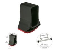 Contera - escalera de aluminio industrial, 10+10+10, 9+9+9 o 7+7+7 peldaños, resistente y ligera, ideal para uso profesional y doméstico.
