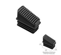 Contera escaleras - contera delantera para escaleras de aluminio, ajustable de 3 a 6 peldaños, resistente y duradera, ideal para seguridad.