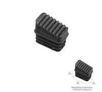 Contera escaleras - Contera trasera de aluminio para escaleras de 3 a 8 peldaños, ideal para brindar estabilidad y seguridad.