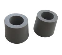 Contera Gris Andador Forta Tubo 22 mm Dos unidades