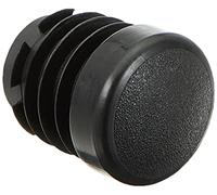 Contera Plastico Redonda Interior Negra para Tubo Exterior Ø 22 mm. Bolsa 200 Unidades