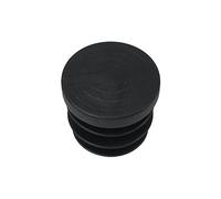 MAURER 05330654 Contera Redonda Interior Negra 25mm. Blister 4 Piezas, Multicolor, único, Set