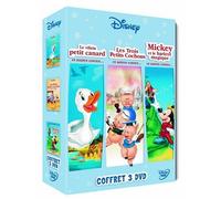 Contes et Légendes - Coffret - Les trois petits cochons + Mickey et le haricot magique + Le vilain petit canard [Francia] [DVD]