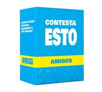 Contesta Esto - ¿Cómo de Bien Conoces a Tus Amigos y Familia? - Juego de Mesa de Cartas Divertido en Español - Regalo Original para Adolscentes y Adultes, Hombres y Mujeres