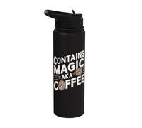 Contiene café Magic Aka Stainless Steel Insulated Water Bottle