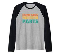 Contiene Piezas de Repuesto - Recuperación de cirugía postoperatoria Camiseta Manga Raglan