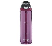 Contigo Ashland Autospout Agua con Pajita emergente, Botella Reutilizable sin BPA, antigoteo e Adecuada para Viaje, Gimnasio, Deporte, Bicicleta, 720 ml, Unisex-Adult, Passionfruit
