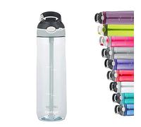 Contigo Ashland Autospout Agua con Pajita emergente, Botella Reutilizable sin BPA, antigoteo e Adecuada para Viaje, Gimnasio, Deporte, Bicicleta, 720 ml, Unisex-Adult, Macaroon