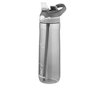 Contigo Ashland Autospout Botella Agua con Pajita abatible, 720 ml popote, Unisex-Adult, Smoke