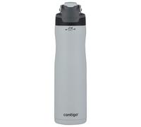 Contigo Autoseal Chill Botella de bebida, botella de agua de acero inoxidable con tecnología Autoseal, la botella aislada mantiene las bebidas frías hasta 28 horas, sin BPA, Unisex-Adult, 720 ml