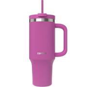 Contigo Botella termo 1200 ml con asa y pajita, Botella térmica aislada de acero inoxidable con tapa, Thermos, Se enfría durante 29 horas, Taza termo, Sin BPA, Idigo