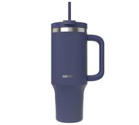 Contigo Botella Termo 1200ml con Asa y Pajita, Idigo | Capacidad 1200 ml, aislamiento THERMALOCK, mantiene bebidas frías hasta 29 h, con pajita y asa, antifugas cuando está cerrado