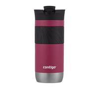 Contigo Byron 2.0 vaso térmico, vaso aislante de acero inoxidable con cierre Snapseal, termo de café, 100 % antiderrame, tapa apta para lavavajillas, mantiene el calor hasta 6 horas, 470 ml