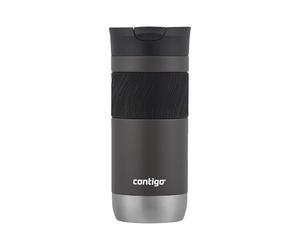 Contigo Byron 2.0 vaso térmico, vaso aislante de acero inoxidable con cierre Snapseal, termo de café, 100 % antiderrame, tapa apta para lavavajillas, sin BPA, mantiene el calor hasta 6 horas, 470 ml