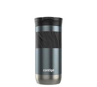 Contigo Byron - Taza de viaje de acero inoxidable 2.0, 16 onzas, paquete de 2, arándano; macarrón