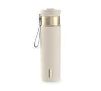 Contigo DualSip 720 ml Botella Térmica Acero Inox, Antigoteo | Sistema DualSip, aislamiento THERMALOCK hasta 29 h frío, pajita integrada, base antideslizante