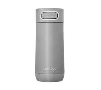 Contigo Luxe Autoseal taza térmica de viaje, taza de café de acero inoxidable, termo, vaso hermético, apto para lavavajillas, taza con tapa sin BPA fácil de limpiar, Stainless Steel, 360 ml