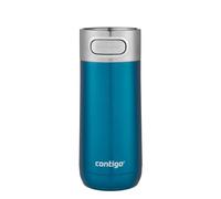 Contigo Luxe Autoseal taza térmica de viaje, taza de café de acero inoxidable, termo, vaso hermético, apto para lavavajillas, taza con tapa sin BPA fácil de limpiar, Biscay Bay, 360 ml
