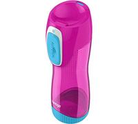 Contigo Swish - Botella de agua con dispositivo antigoteo y antiderrames, color magenta, 500 ml