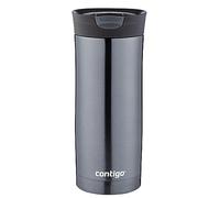 Contigo Vaso Termico Huron Snapseal, Termo Café, Taza de Viaje en acero inoxidable, Vaso Termo antigoteo, Copa con Tapa fácil de limpiar sin BPA, 470 ml