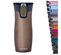 Contigo West Loop Autoseal vaso térmico, vaso aislante de acero inoxidable, termo para café, sin BPA, vaso de viaje antiderrame con tapa de fácil limpieza, mantiene el calor hasta por 5 h, 470 ml
