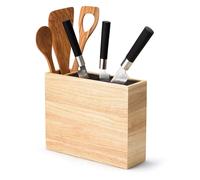 Continenta Caja para cuchillos con compartimento para utensilios 21x9 cm