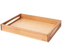 Continenta Oak Wood 4140-Bandeja Roble, Color marrón Claro, Madera