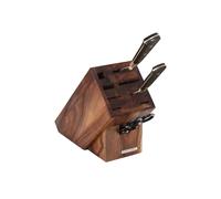 Continenta Taco de cuchillos Continenta de 9 piezas Acacia