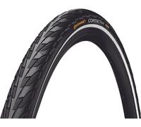 Continental 322690 Cubierta, 700 x 28c, Reflectante Negro, Hombres, M