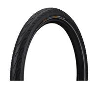 Continental Cubierta de alambre Contact Plus City 26" negro-reflejante 26x2,2 (55-559)