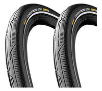 Continental Contact Urban E50 Reflex 42-622 700x40C - Cubiertas para bicicleta, 2 unidades, 28 x 1,6", color negro