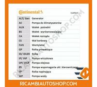 CONTITECH CT760K2 Kit de correa de distribución